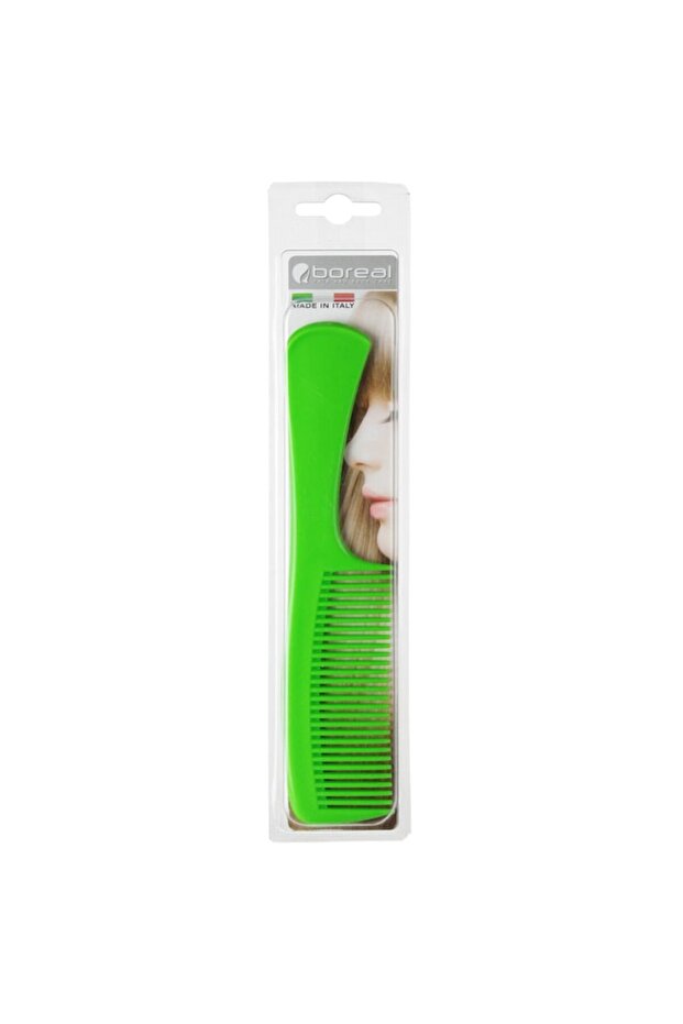 comb with colored handle, medium teeth - 2