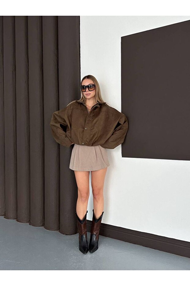 SÜET BAMBER CEKET - 1