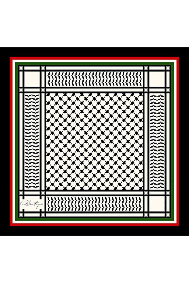 Kefi̇ye Herbal Bandana B/117 45X45