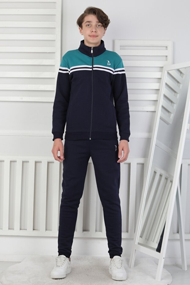 Boys' Tracksuit Set with Fleece