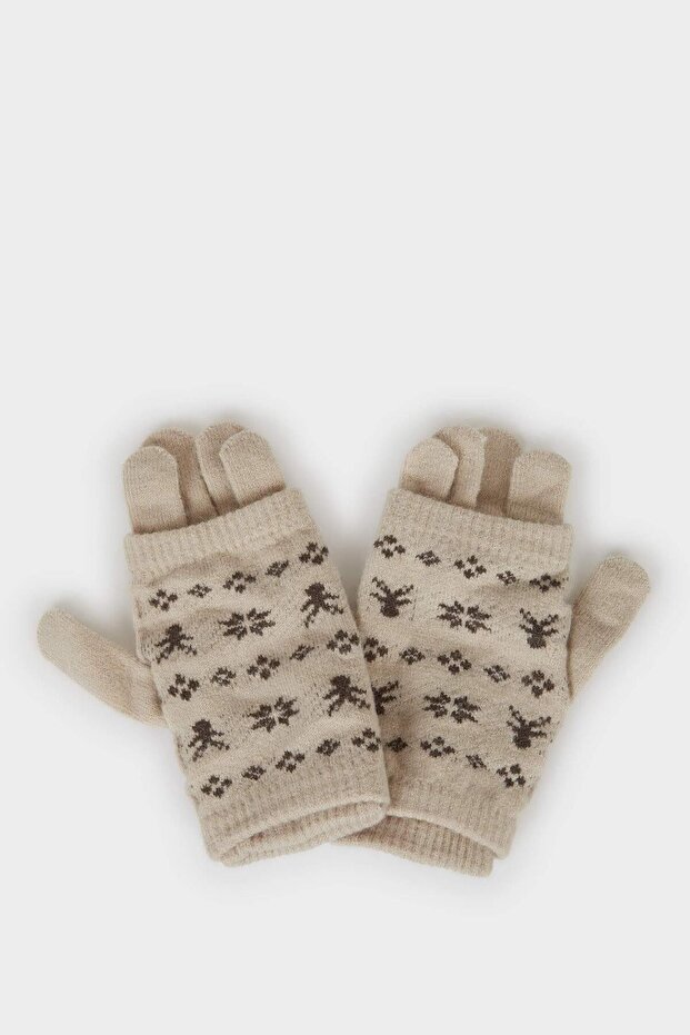 Kadın Triko 2'li Eldiven (25 WN) - 3