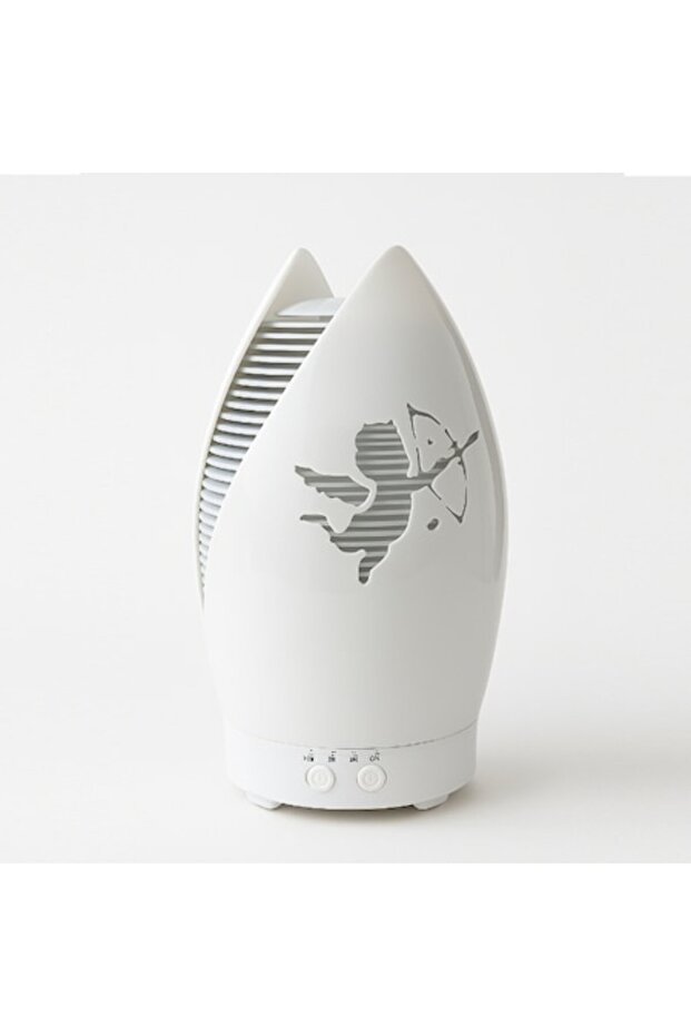 Cupidon aromatherapy diffuser, white, LED humidifier, elegant design - 1
