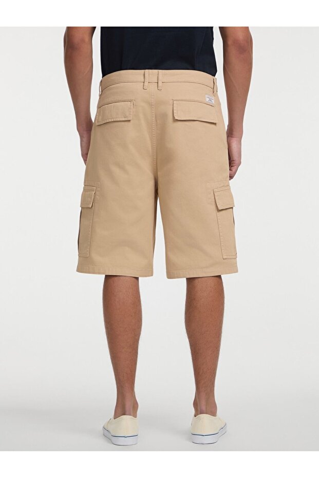 Jeans Cargo Erkek Regular Fit Şort - 5