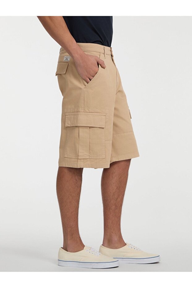 Jeans Cargo Erkek Regular Fit Şort - 6
