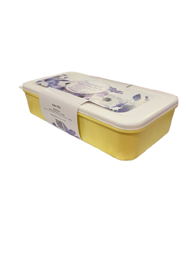 حاوية تخزين مستطيلة مكونة من 6 أقسام ملونة - 5