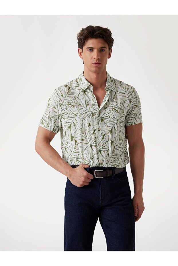 Ss eco rayon men's shirt