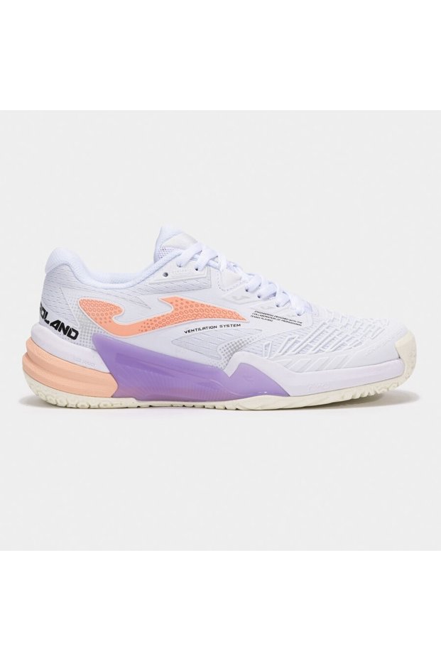 Trollw2502C Roland Toprak Kort Women's Tennis Shoes - White