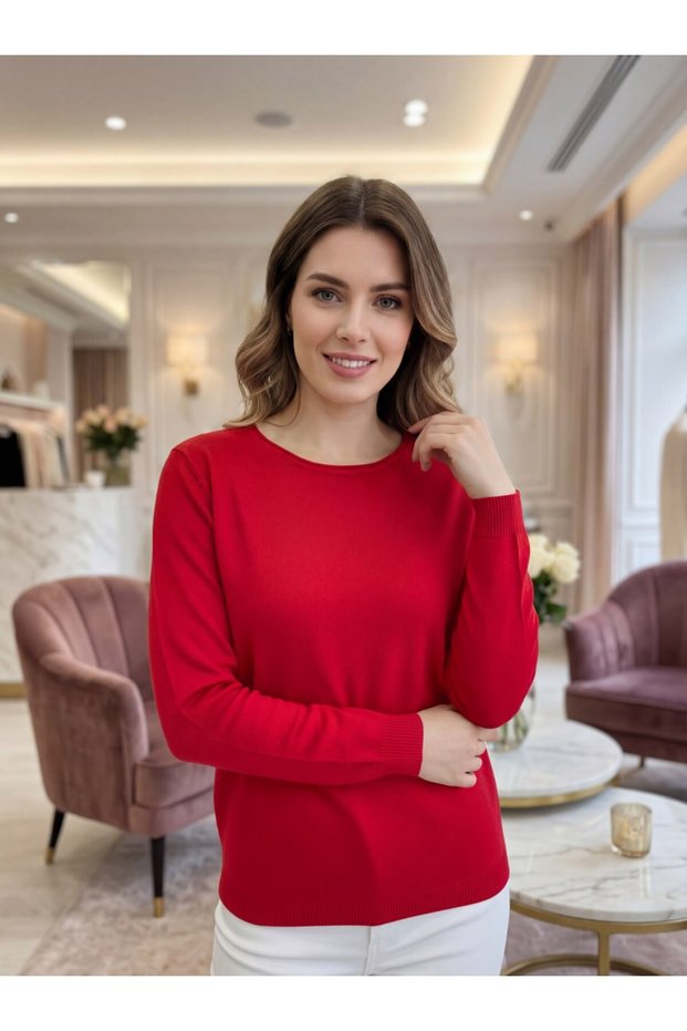 Elastic Knitted Blouse