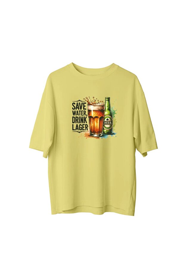 Drink Beer - Oversized T-Shirt