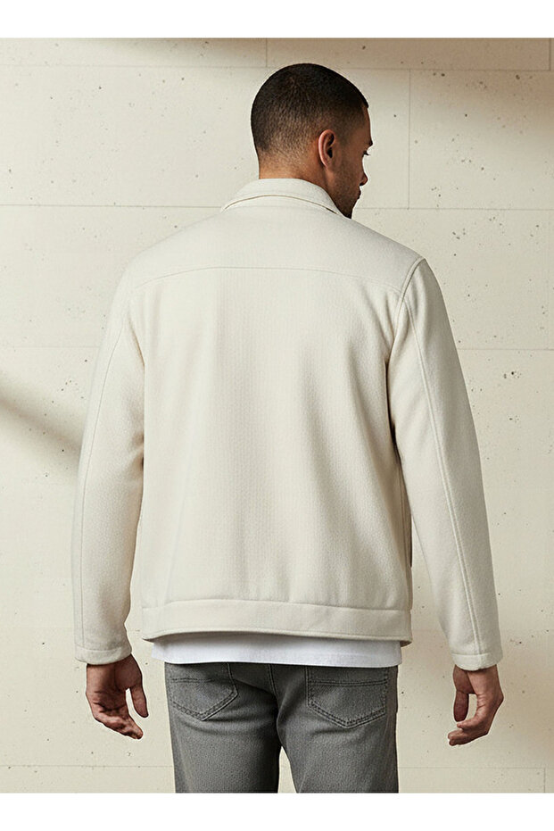 Men Regular Fit Soft Touch Jacket - 3