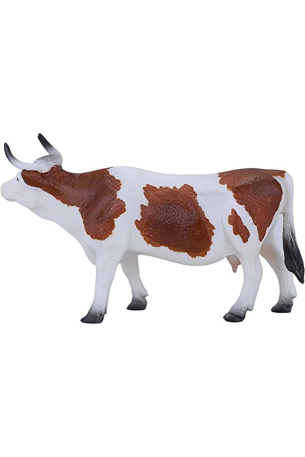 Mojo Fun 387220 Simmental Realistic Farm Cow - New for 2015!