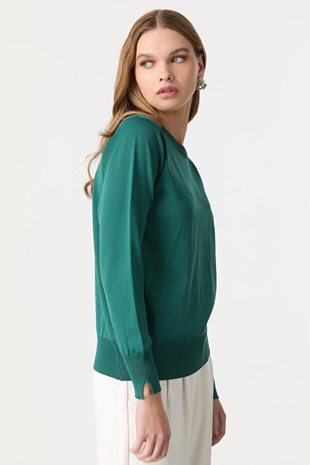 Basic Triko Kazak-ZÜMRÜT - 4