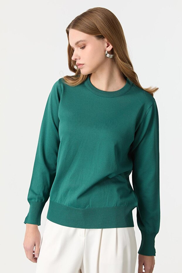 Basic Triko Kazak-ZÜMRÜT - 3