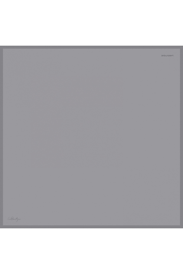 لون سادة حرير تويل - 01 - 90X90