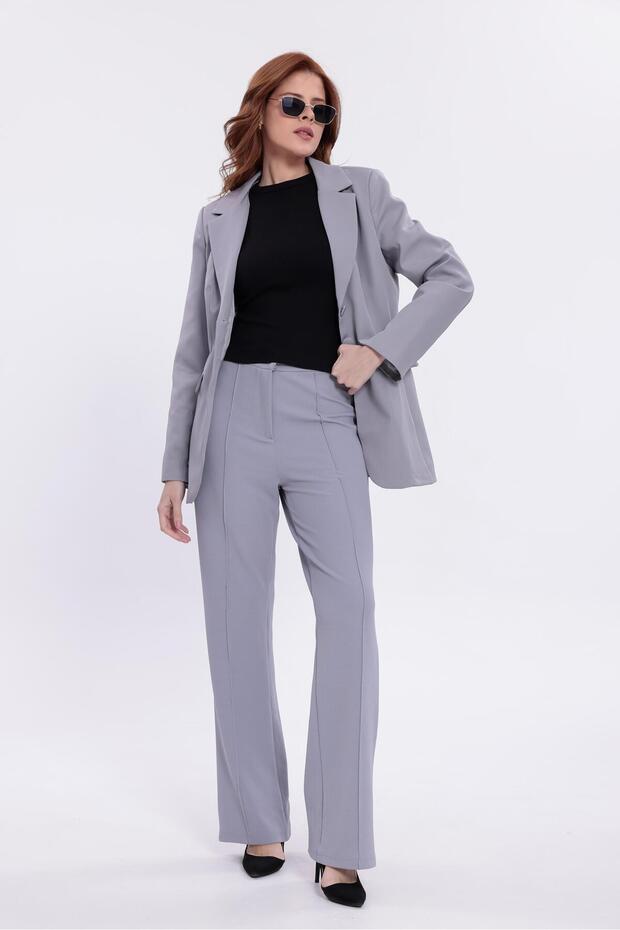 Kadın Halter Yaka Atlet Basic Slim Fit - 6