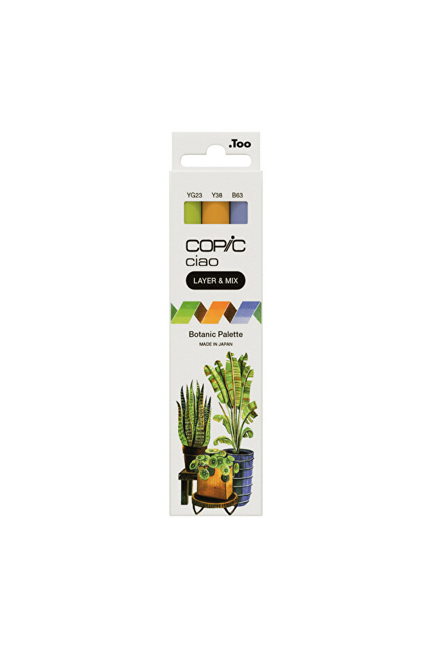 Ciao Marker 3lü Layer & Mix Set - Botanic Palette - 1