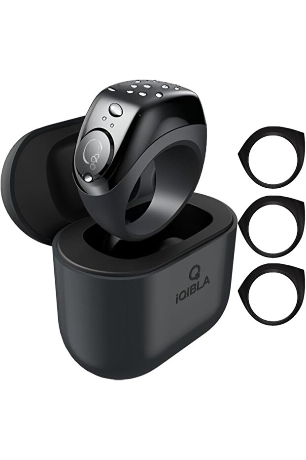 Jood Smart Zikr Ring Tasbih Counter OLED Display, IP67 Waterproof, 3 Sizes & Charging Case