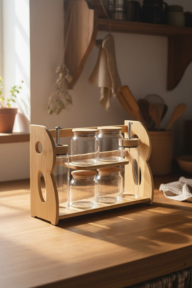 Norelle 6 Parça Bambu Mutfak Seti - 2