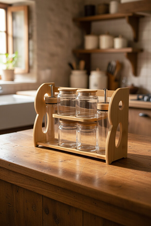 Norelle 6 Parça Bambu Mutfak Seti - 3