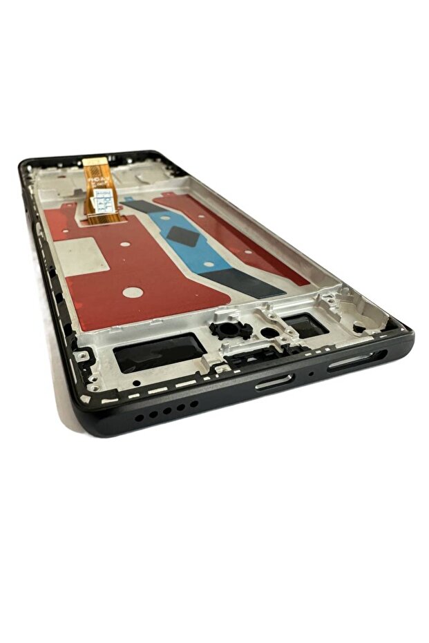 Screen Compatible with Honor Magic 5 Lite - With Silver Frame - 3