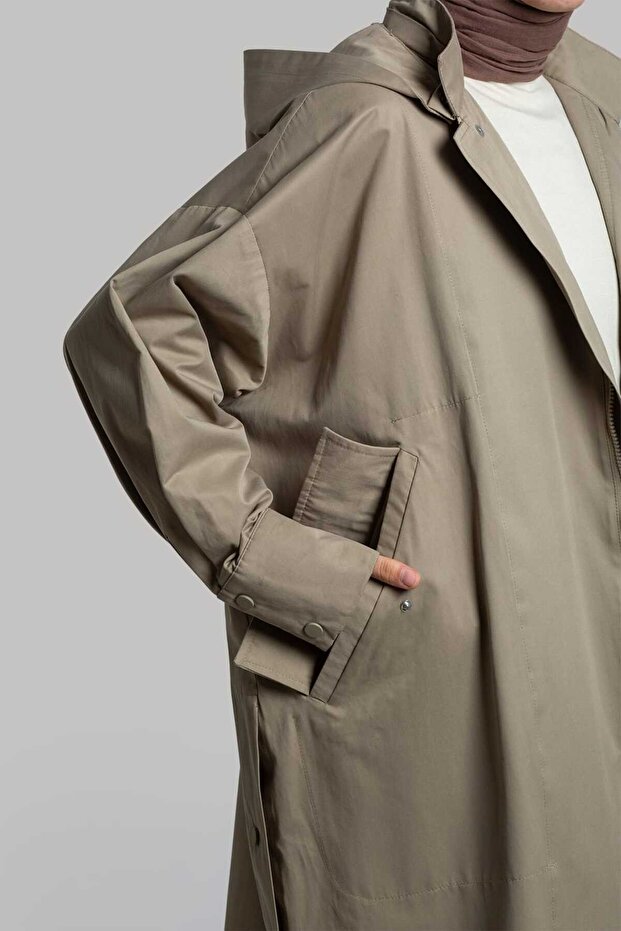 Parka Yağmurluk - Adaçayı - 6