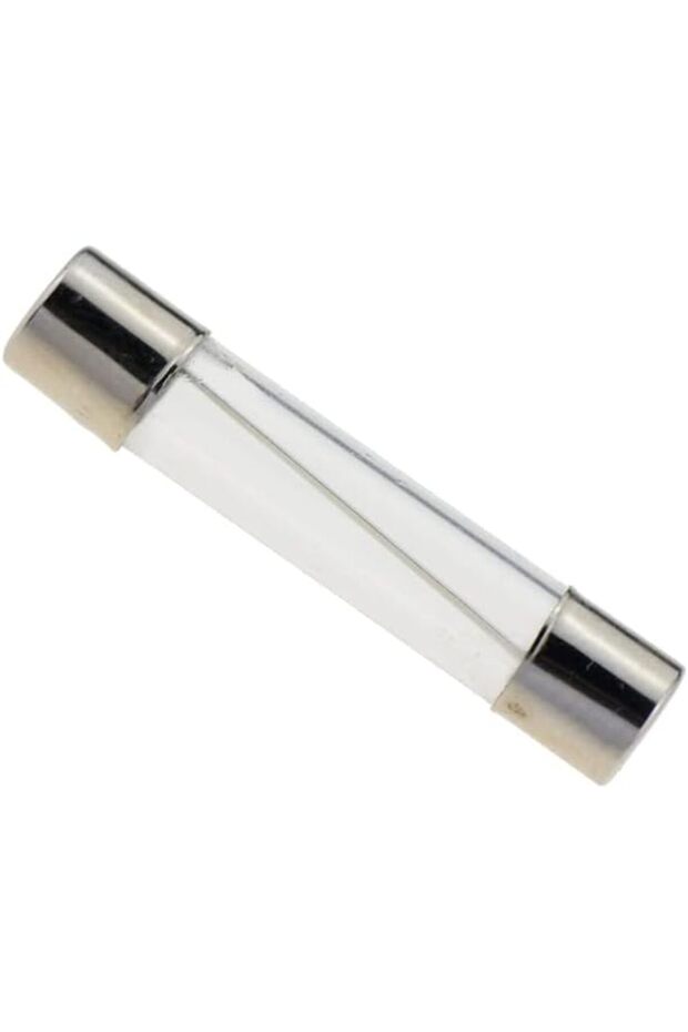 Glass Fuse 5-Pcs Fast blow -250 V Electrical Glass Tube Fuses (6x30, 2A)