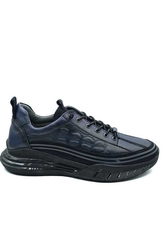 Men's 100% Genuine Leather Orthopedic Balloon High Sole Shoes