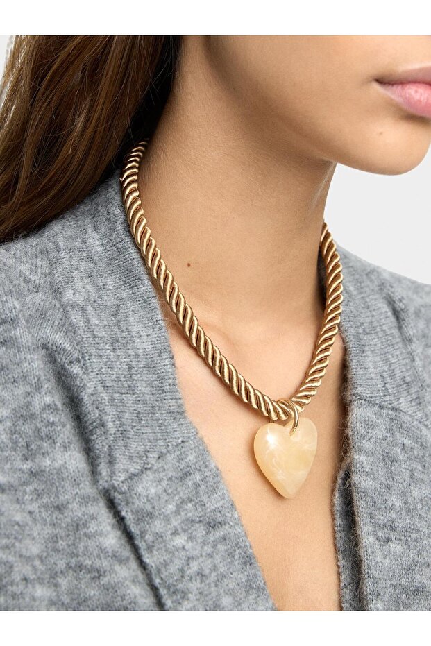 Kalpli Kısa Kolye - 1