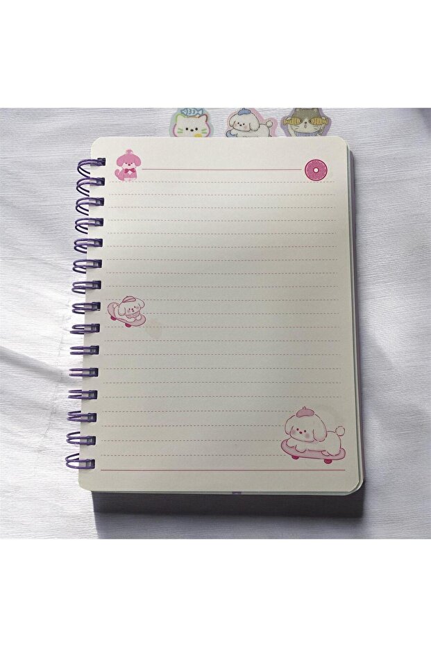Cat Notebook with Divider Lined - 2