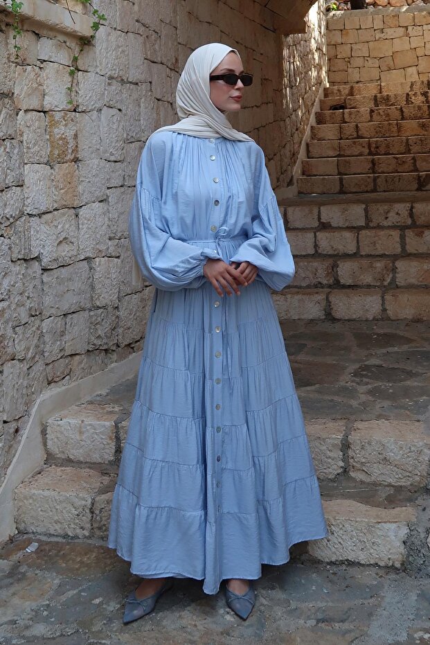 Daisy Elbise Mavi - 2