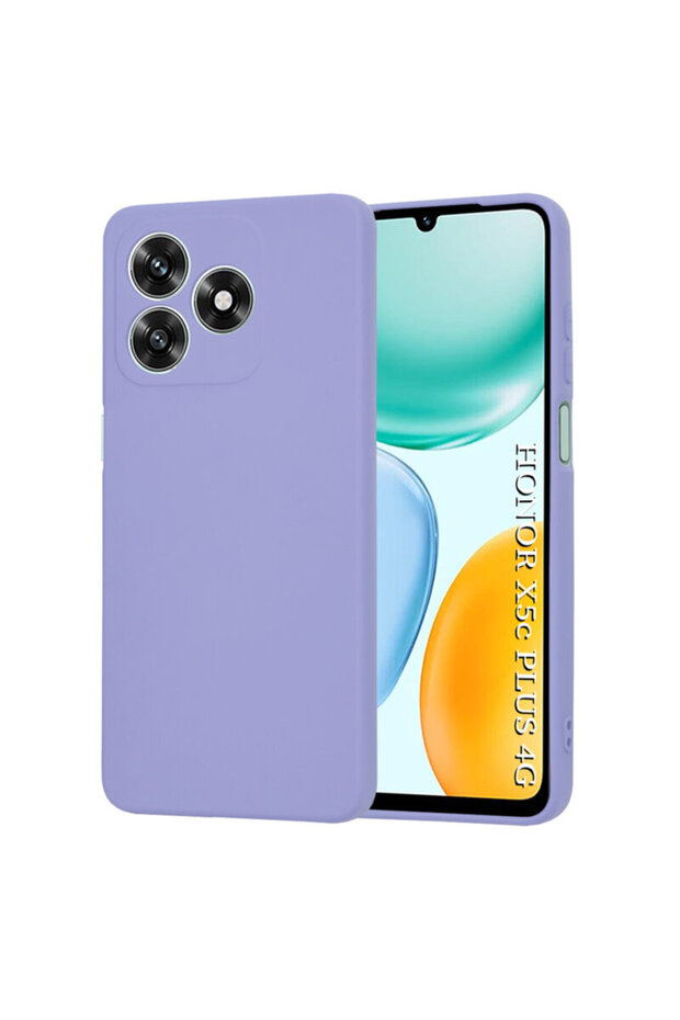 Silicone Case Honor X5c Plus SoftFlex, violet - 1