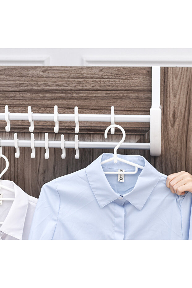 Adjustable double door hanger - 4