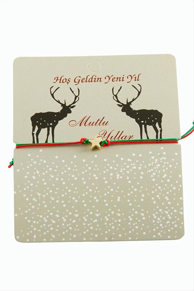 Star Double String Christmas Bracelet