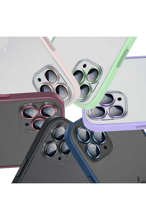 حافظة ريترو متوافقة مع هاتف iPhone 11 - أرجواني - 4