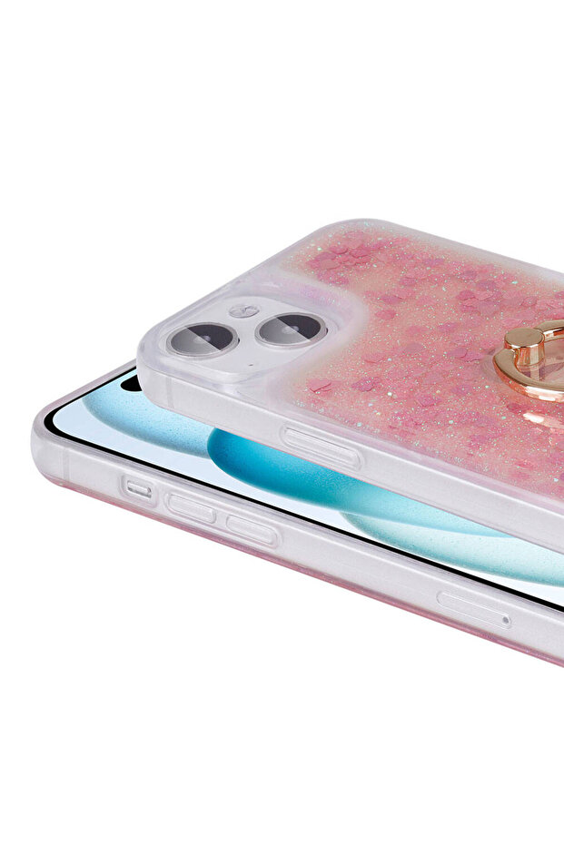 iPhone 15 Compatible Safa Milce Case-Silver - 6