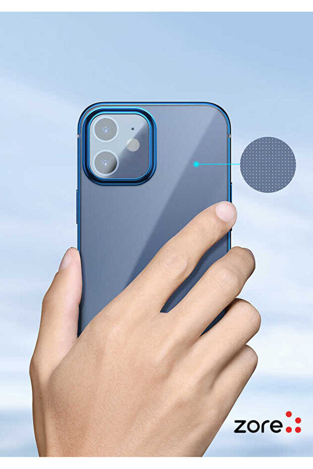 iPhone 12 Compatible Safa Pixel Case-Red - 2