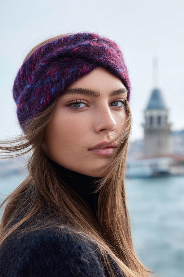 Wave Knit Bandana - 4