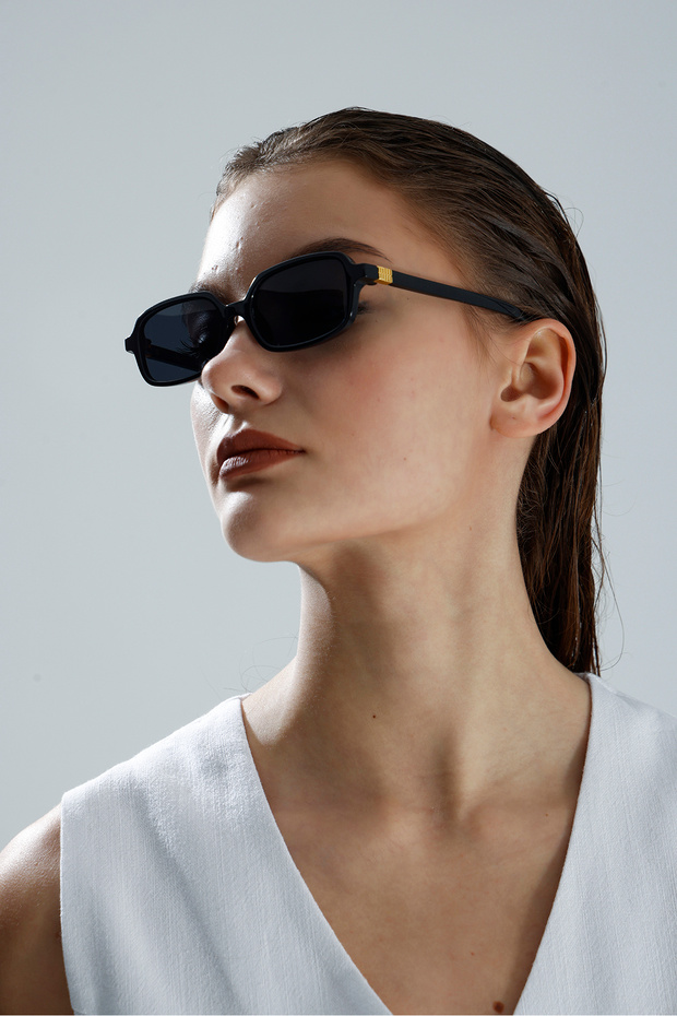 Retro Rectangular Fashion Miu Leopard Print Glasses