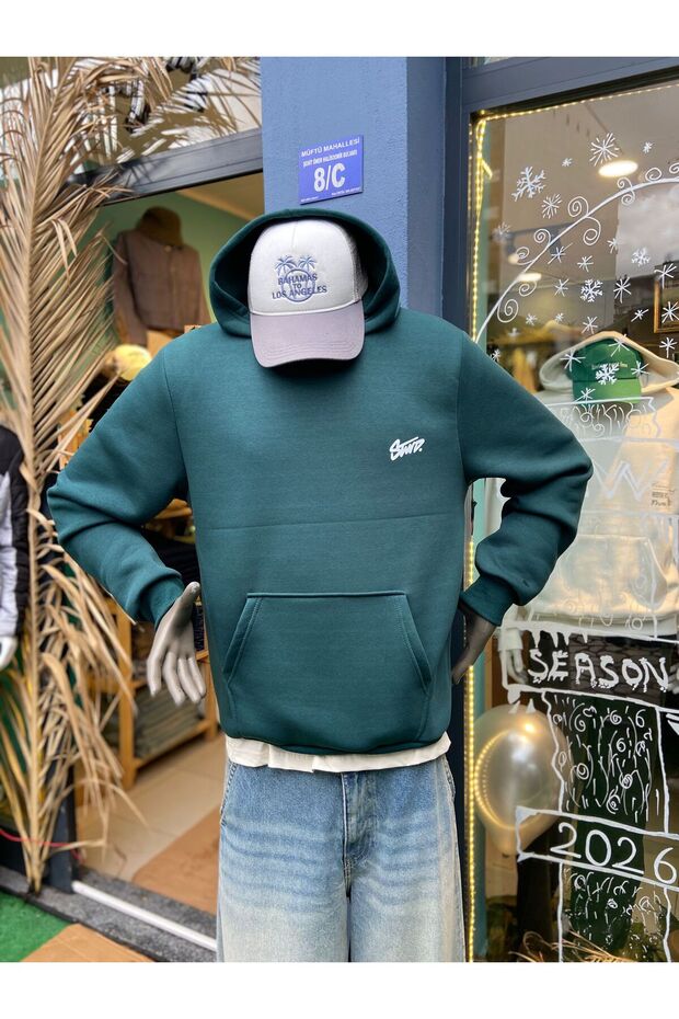 kapuşonlu polar - 5