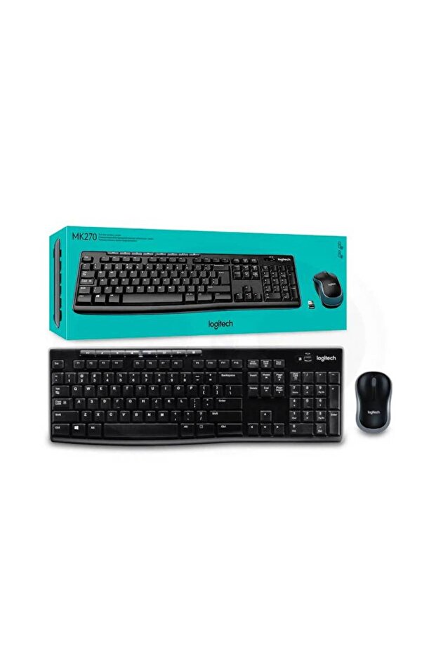 MK270 Wireless Keyboard and Mouse Combo Pack – Reliable & Affordable