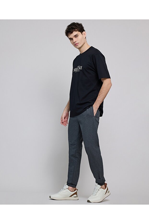 بنطال رياضي سادة مع خصر برباط - 2