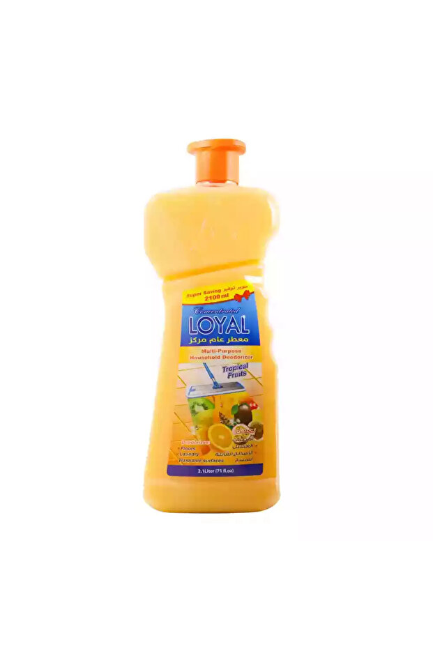 Concentrated Tropical Fruits Scented Multi-Purpose Household Deodorizer- 2100ml Super Saving P