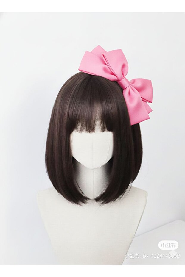 Soft and Shiny Large Size Satin Bow Women's Hair Clip