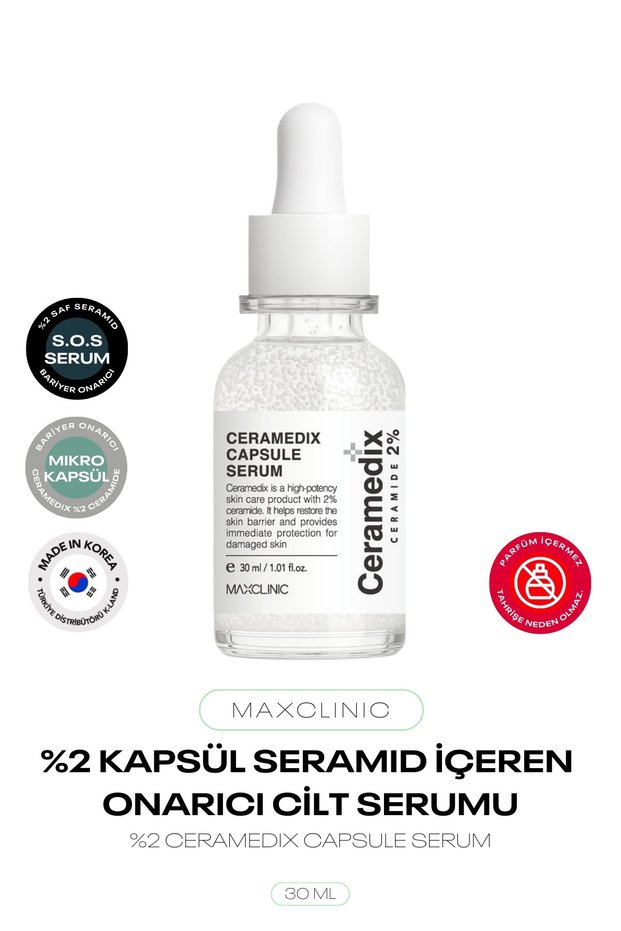 Repairing Facial Serum Containing 2% Capsule Ceramide Ceramedix Capsule Serum