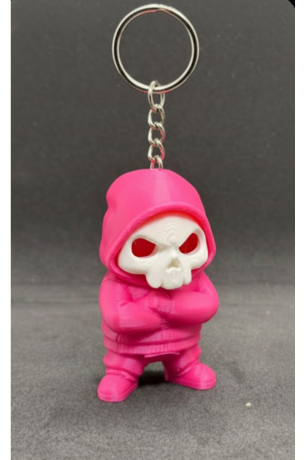 Hooded Skull Keychains - 1