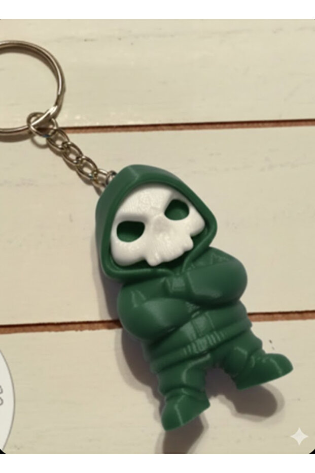 Hooded Skull Keychains - 1