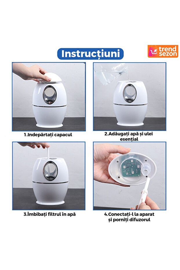 Ultrasonic Aromatic Diffuser - 8