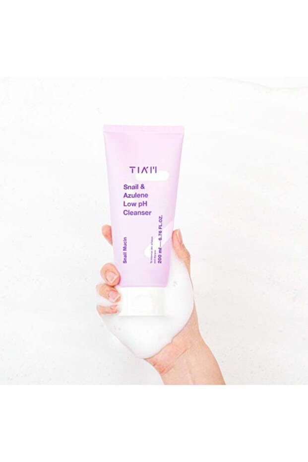 TIA'M Snail & Azulene Low pH Cleanser