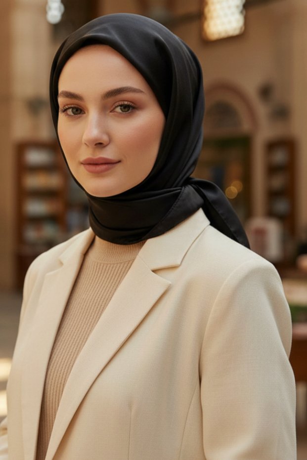 Women's Scarf Square 95X95 Stylish and Suitable for Daily Use
