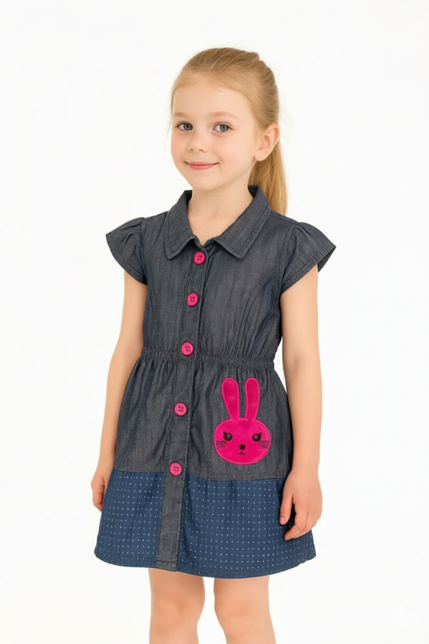 Kid Girl's Doll Embroidery Collar